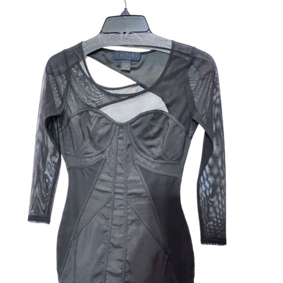 Factory by Erik Hart Black Shear Bodycon Dress - Picture 8 of 13